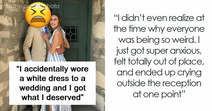 Woman Doesn’t Know The Proper Wedding Attire, Makes One Of The Worst Mistakes