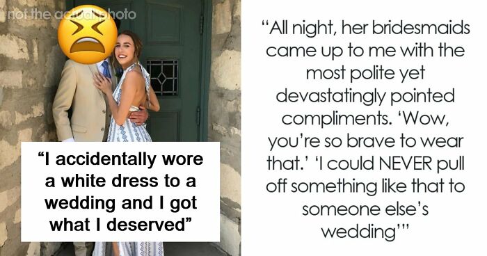 Woman Doesn’t Know The Proper Wedding Attire, Makes One Of The Worst Mistakes