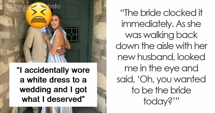 Woman Doesn’t Know The Proper Wedding Attire, Makes One Of The Worst Mistakes