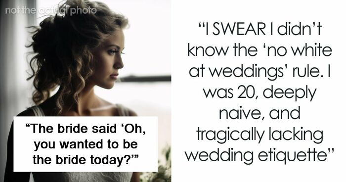 Woman Doesn’t Know The Proper Wedding Attire, Makes One Of The Worst Mistakes