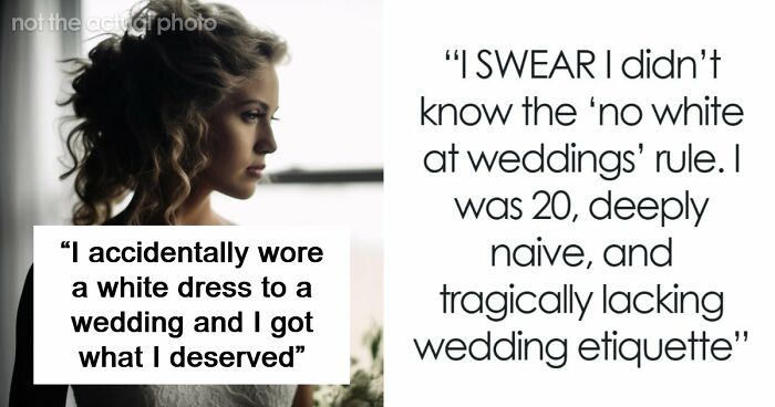 Woman Doesn’t Know The Proper Wedding Attire, Makes One Of The Worst Mistakes