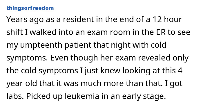 A doctor's gut feeling leads to an early leukemia diagnosis, highlighting real-life stories.