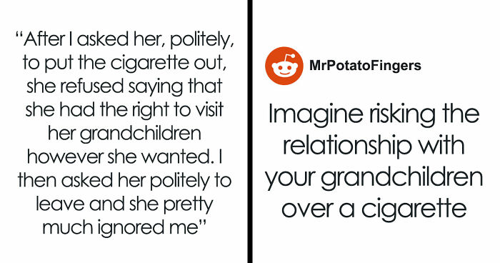 Granny Ignores Couple’s “No Smoking” Sign In The House, Gets Brutally Snubbed After She Calls Cops