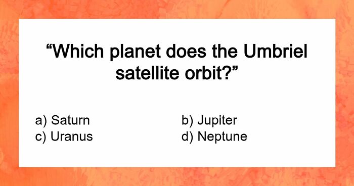 From Moon Phases To Saturn Rings: 20 Questions That Will Challenge Every Space Connoisseur