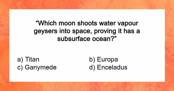 From Moon Phases To Saturn Rings: 20 Questions That Will Challenge Every Space Connoisseur