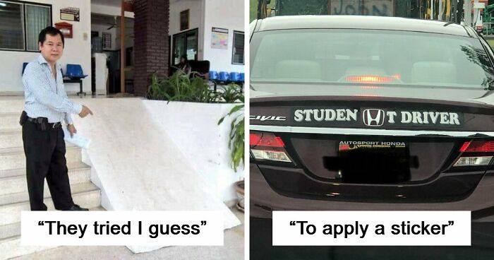 50 Funny And Awkward Fails When An Attempt Didn’t Go As Planned (New Pics)
