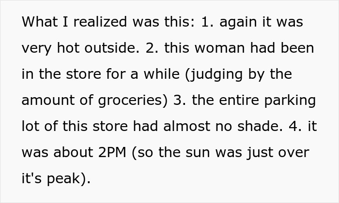 Text describing the hot weather and lack of shade, setting the scene for a mom's parenting fail. Text describing the hot weather and lack of shade, setting the scene for a mom's parenting fail.