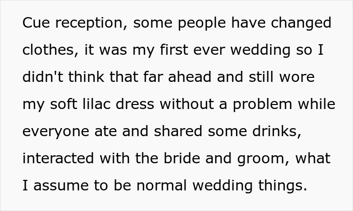 Woman upset ignored at stepbrother wedding trying to be center of attention Woman upset ignored at stepbrother wedding trying to be center of attention