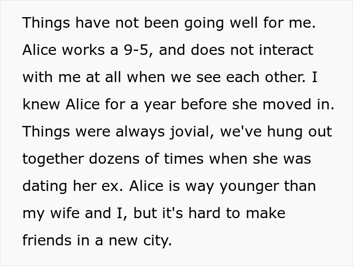 40YO Woman Prioritizes 24YO Friend's Comfort Over Hubby, Lets Her Stay In Their House Indefinitely 40YO Woman Prioritizes 24YO Friend's Comfort Over Hubby, Lets Her Stay In Their House Indefinitely