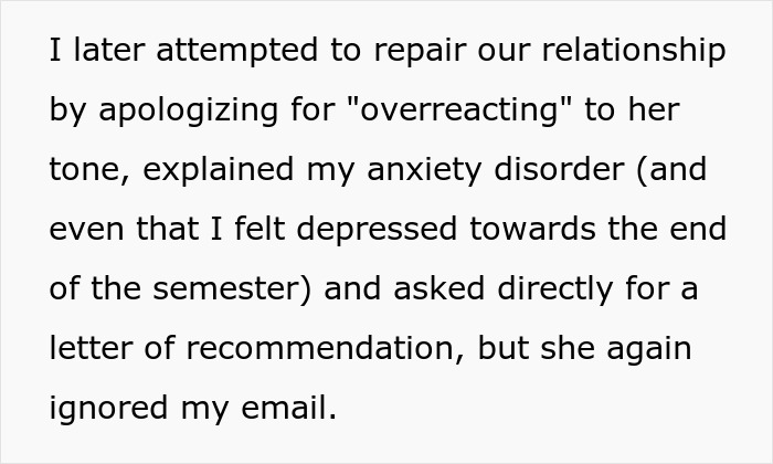 37YO's Obsession With Professor Takes A Creepy Turn As She Reports Her For Her "Curt" Email