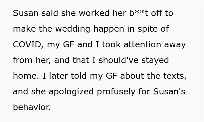 Text about wedding planning and conflict involving panic attacks Text about wedding planning and conflict involving panic attacks