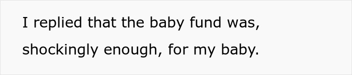 Woman Saves For Her Future Child For Years, Brother Thinks One Cruel Comment Will Get Him The Money