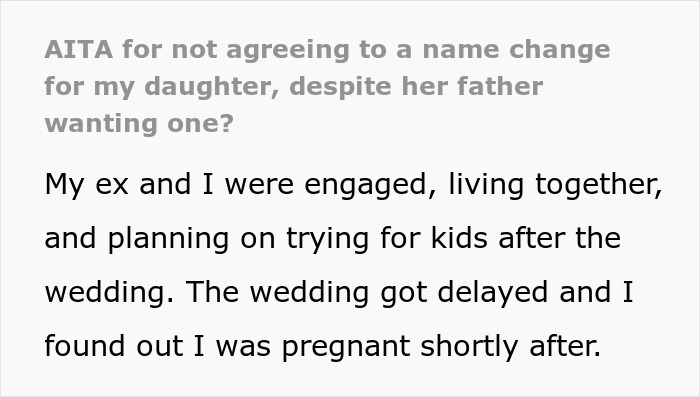 Text about disagreement on daughter name after man ghosts pregnant fiancée Text about disagreement on daughter name after man ghosts pregnant fiancée