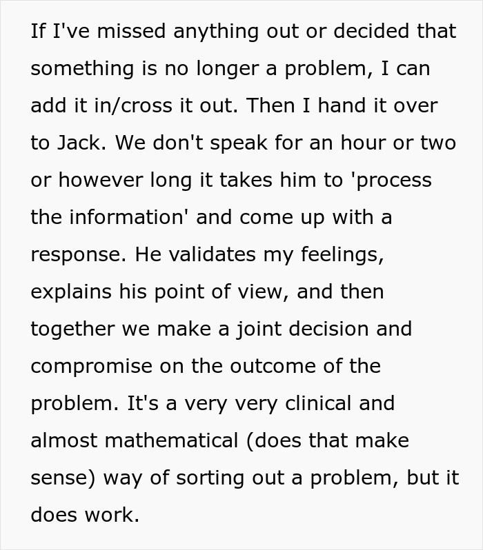 Text describing a clinical, mathematical approach to problem solving in relationship Text describing a clinical, mathematical approach to problem solving in relationship
