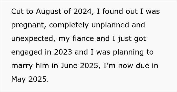 Text about unexpected pregnancy and upcoming baby Text about unexpected pregnancy and upcoming baby
