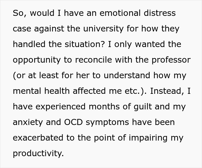 37YO's Obsession With Professor Takes A Creepy Turn As She Reports Her For Her "Curt" Email