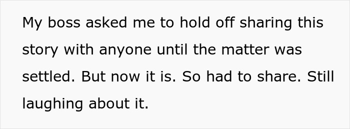 Boss asked to hold off sharing this story until the matter was settled about religious fanatics calling cops on pregnant woman.