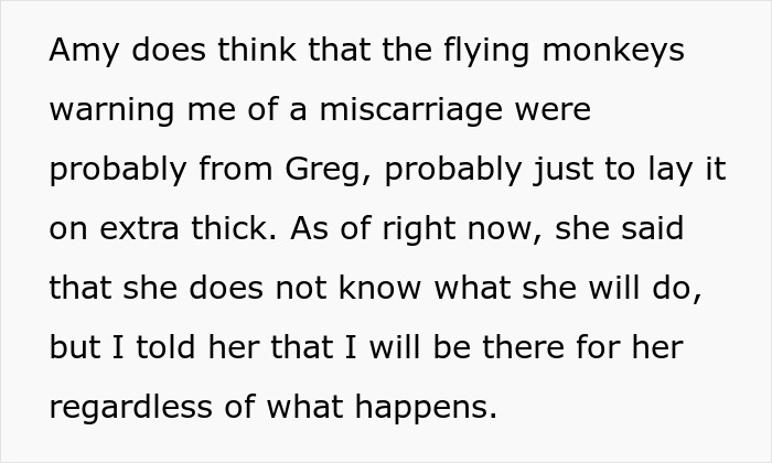 Text mentioning warnings about miscarriage related to gender reveal drama Text mentioning warnings about miscarriage related to gender reveal drama