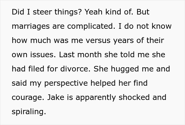 Text about divorce and complicated marriages from a personal perspective Text about divorce and complicated marriages from a personal perspective