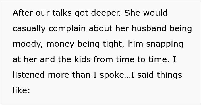 Text about complaint on husband's mood and money issues in slow revenge story Text about complaint on husband's mood and money issues in slow revenge story