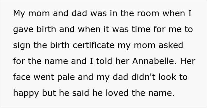 Woman Finds Out The Name She Gave Her Baby Has A Bad History In Her Family, Refuses To Change It Woman Finds Out The Name She Gave Her Baby Has A Bad History In Her Family, Refuses To Change It