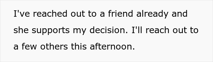 Screenshot of reaching out to friends for support after a toxic guy ends up single.
