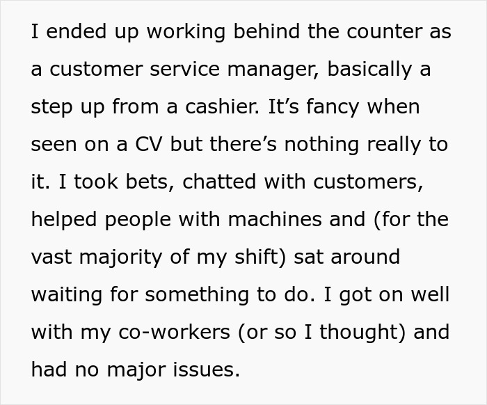 Fired guy gets revenge by exposing thieves and taking down company: details about working as a customer service manager.