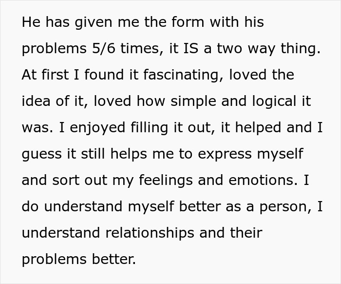 Text about initial fascination and benefits of filling out relationship form Text about initial fascination and benefits of filling out relationship form