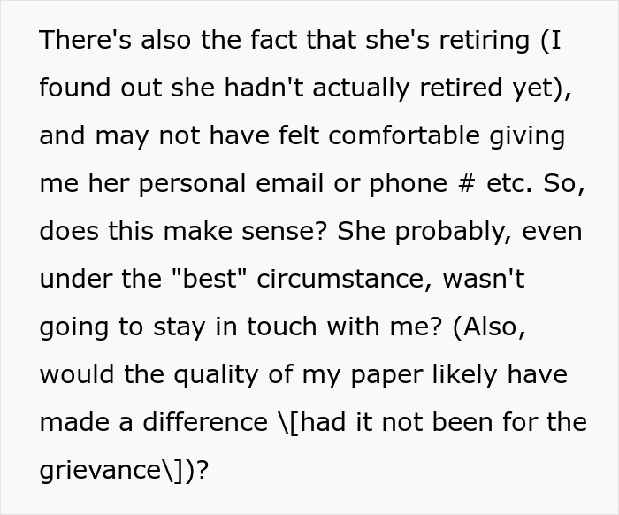 37YO's Obsession With Professor Takes A Creepy Turn As She Reports Her For Her "Curt" Email