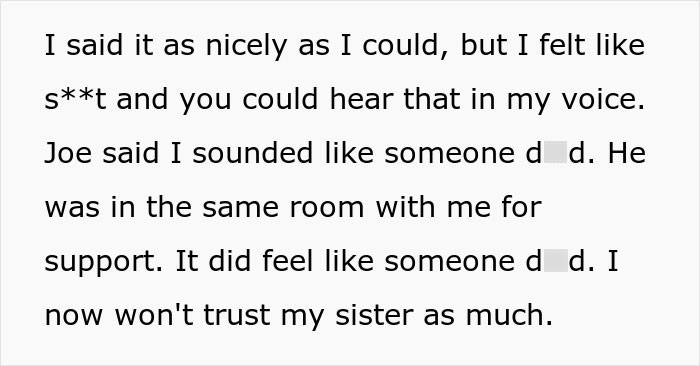 Woman Uses Concert Ticket To Appease Toxic Friend, Ends Up Hurting Sis As It Was A Gift From Her Woman Uses Concert Ticket To Appease Toxic Friend, Ends Up Hurting Sis As It Was A Gift From Her