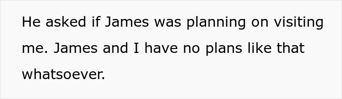 A screenshot from a story about a toxic guy questioning his girlfriend about a male friend planning a visit.