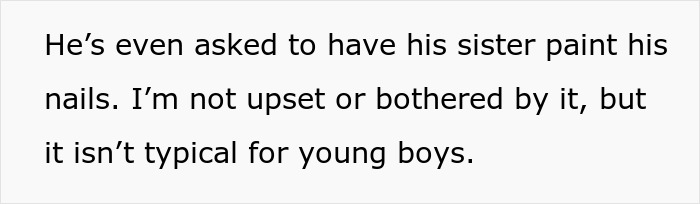 Misogynist Dad Gets Slammed By Fam For Criticizing Feminine Son And Enforcing Rigid Stereotypes