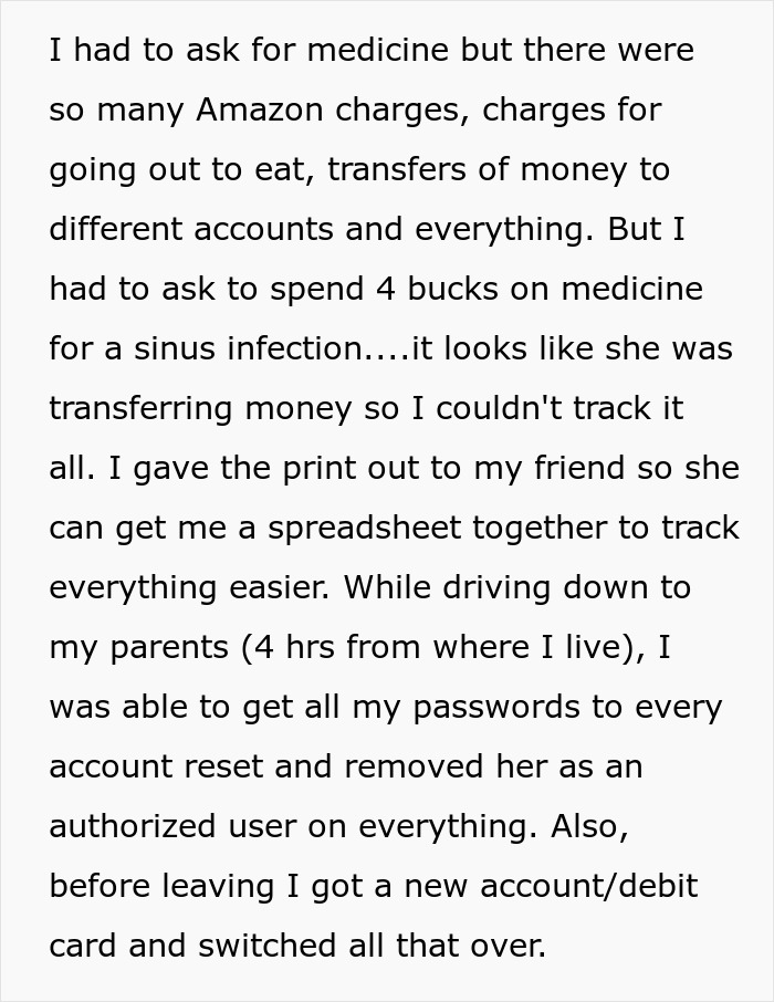 Screenshot of a text describing how the man realized his fiancée is the problem and was transferring his money. Screenshot of a text describing how the man realized his fiancée is the problem and was transferring his money.