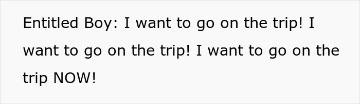 Entitled bully insists on joining the beach trip, yelling at parents. Entitled bully insists on joining the beach trip, yelling at parents.