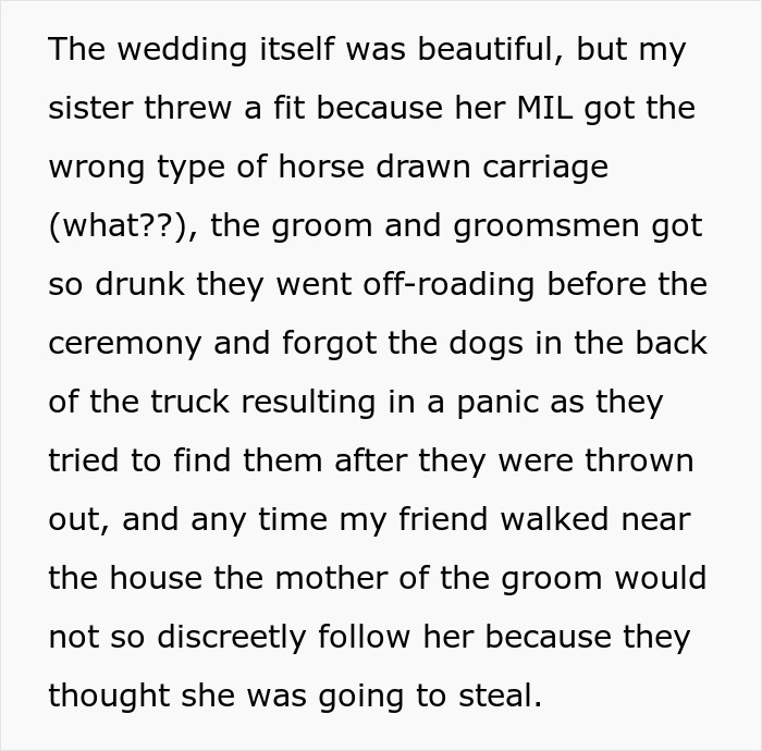 A woman finds out her sister is marrying into a racist family, sister's wedding day chaos. A woman finds out her sister is marrying into a racist family, sister's wedding day chaos.