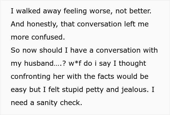 Hubby And Wife&rsquo;s Sis Text Privately And Spend Time Alone, Wife Gets Called Jealous For Speaking Up