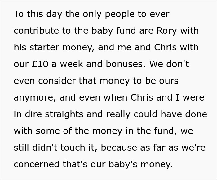 Woman Saves For Her Future Child For Years, Brother Thinks One Cruel Comment Will Get Him The Money