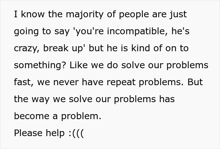 Text about solving relationship problems and concerns about compatibility Text about solving relationship problems and concerns about compatibility