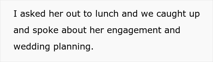 Bridal bestie discusses wedding planning and engagement, still hopes to be a bridesmaid.