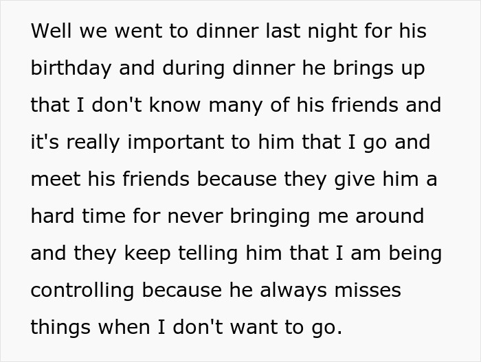 Introverted girlfriend feeling pressured to join a bar crawl for her boyfriend's birthday celebration with friends. Introverted girlfriend feeling pressured to join a bar crawl for her boyfriend's birthday celebration with friends.