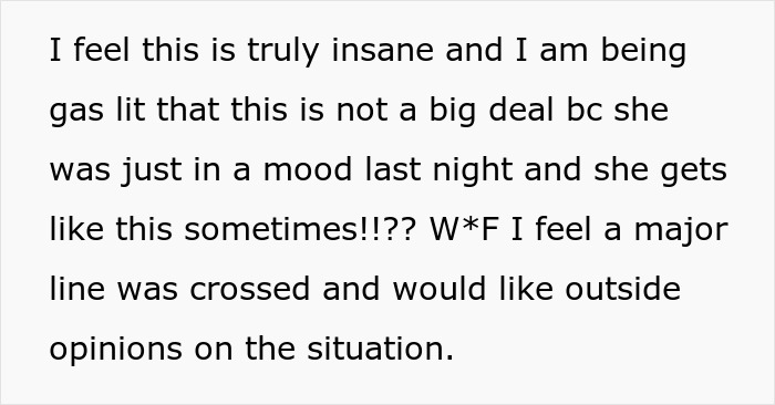 A screenshot with text about a grandma's fit and argument before a family vacation, concerning a toddler. A screenshot with text about a grandma's fit and argument before a family vacation, concerning a toddler.