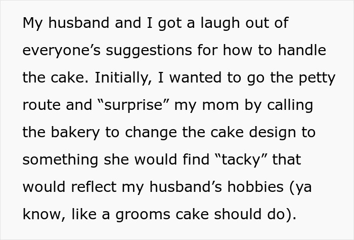 Couple laughs over creative wedding cake change ideas Couple laughs over creative wedding cake change ideas