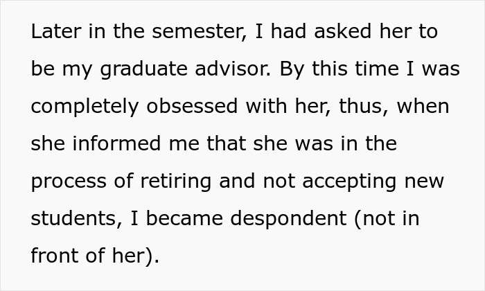 37YO's Obsession With Professor Takes A Creepy Turn As She Reports Her For Her "Curt" Email