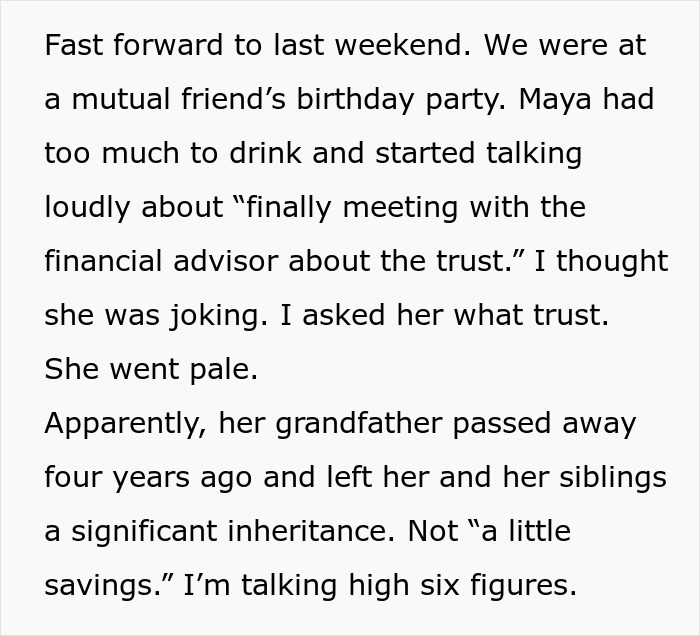 Woman Spends Years Financially Supporting Her "Broke" Best Friend, Learns A Shocking Secret Woman Spends Years Financially Supporting Her "Broke" Best Friend, Learns A Shocking Secret