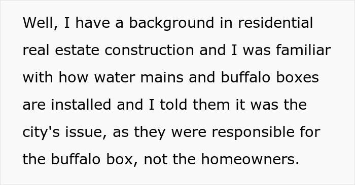 Woman Notices One Major Problem Sexist Water Department Workers Missed: "Didn't Know What I Was Talking About"