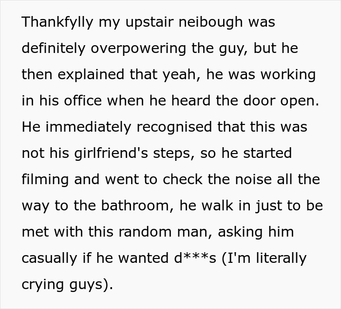 "Lesson Learned": BF Keeps Forgetting To Lock Home Door, GF Proved Right After Shocking Break In