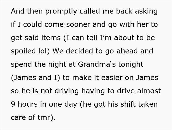 18YO, loving parents, and jobless brother's family decided to spend the night at Grandma's. 18YO, loving parents, and jobless brother's family decided to spend the night at Grandma's.