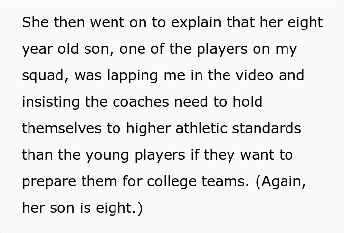 Karen Mom Films Coach Saying She’s “Too Slow” And Should Be Removed, Ends Up Embarrassed Instead Karen Mom Films Coach Saying She’s “Too Slow” And Should Be Removed, Ends Up Embarrassed Instead