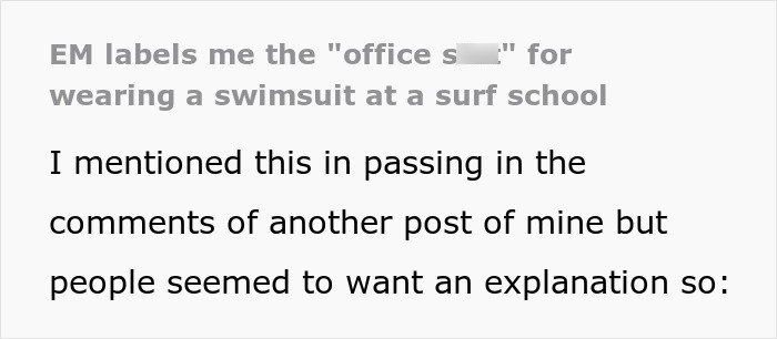 Hypocrite Mom Wears A Bikini But Thinks Surf Instructor's Tankini Is Inappropriate For The Beach Hypocrite Mom Wears A Bikini But Thinks Surf Instructor's Tankini Is Inappropriate For The Beach