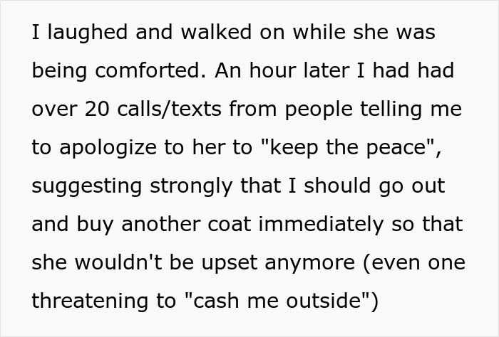 Text showing backlash after confronting narcissistic MIL and advice received Text showing backlash after confronting narcissistic MIL and advice received